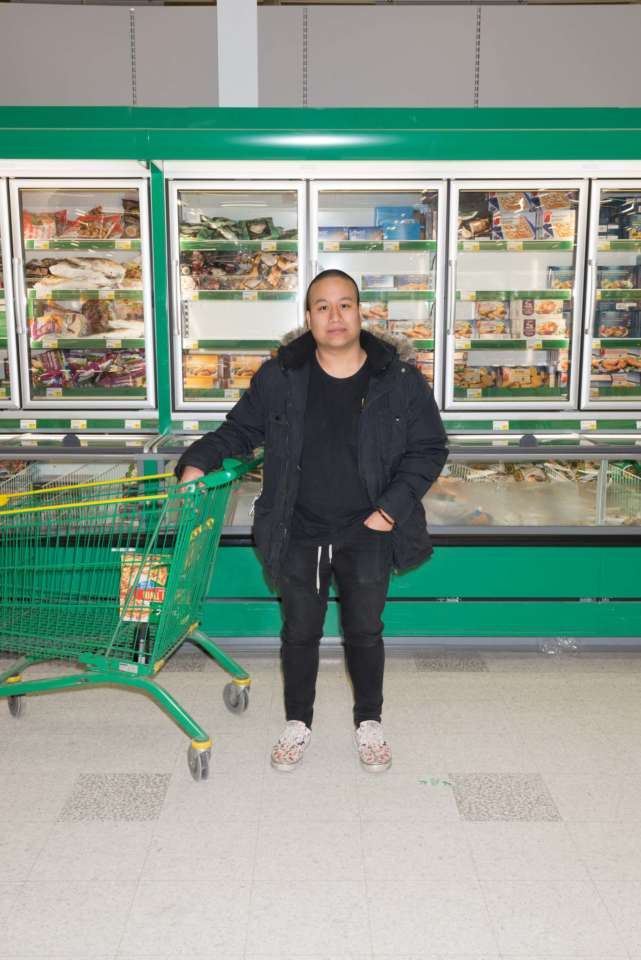 3:36 am Kannelmäki 24h Prisma people is a documentary photography project by Onni Aaltonen